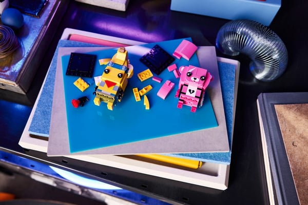 LEGO BrickHeadZ Adventure Peely och Cuddle Team Leader 40760