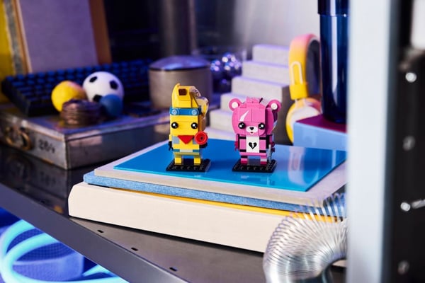 LEGO BrickHeadZ Adventure Peely och Cuddle Team Leader 40760