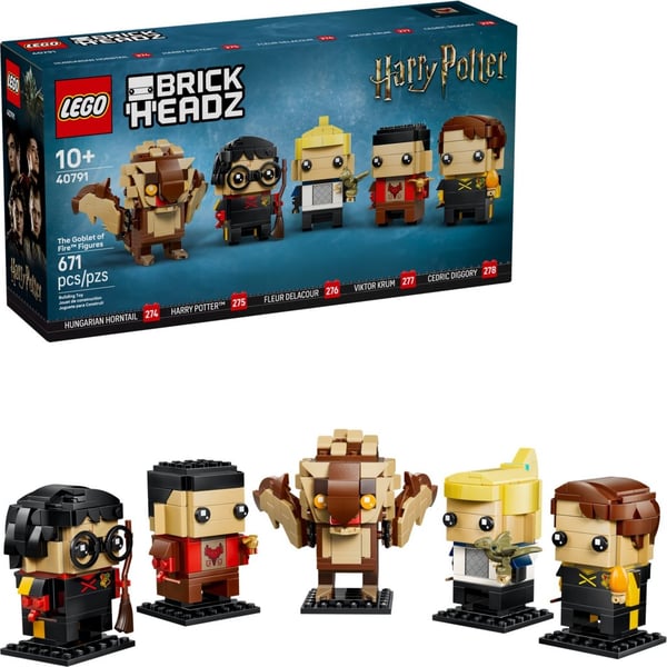 LEGO BrickHeadZ Den flammande bägaren figurer 40791