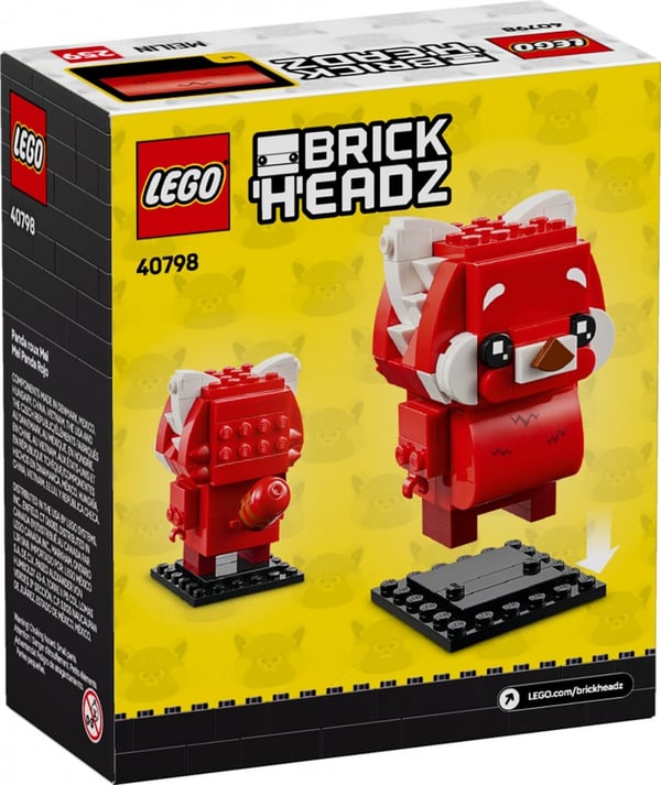 LEGO BrickHeadZ Röd panda Mei 40798