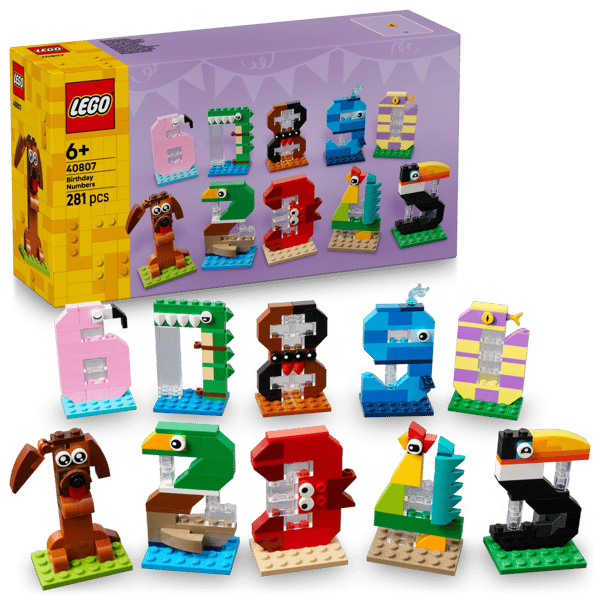 LEGO Födelsedagssiffror 40807