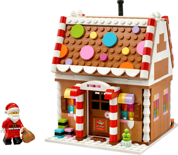 LEGO Juligt pepparkakshus 40809