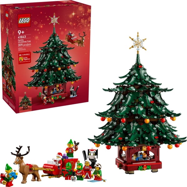 LEGO Family Christmas Tree Decoration 41843