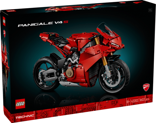 LEGO Technic Ducati Panigale V4 S motorcykel 42202