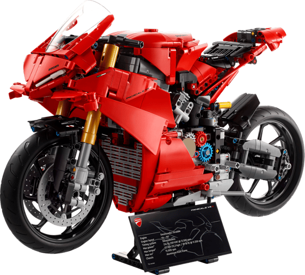 LEGO Technic Ducati Panigale V4 S motorcykel 42202