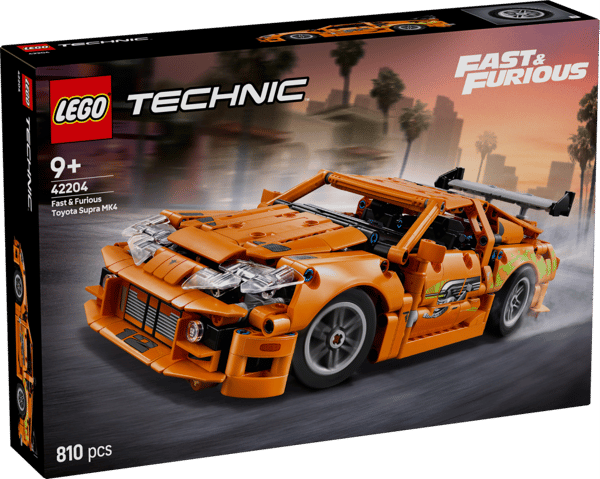 LEGO Technic Fast and Furious Toyota Supra MK4 42204
