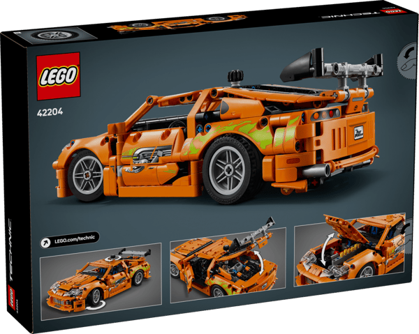 LEGO Technic Fast and Furious Toyota Supra MK4 42204