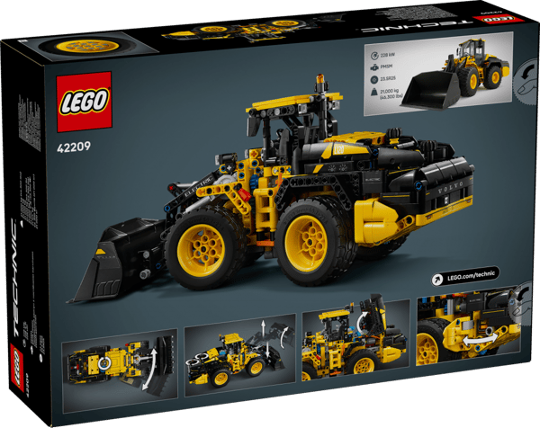 LEGO Technic Volvo L120 eldriven hjullastare 42209