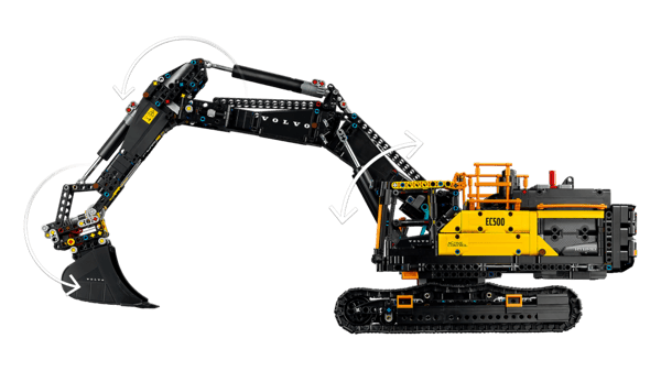 LEGO Technic Volvo EC500 Hybrid grävmaskin 42215