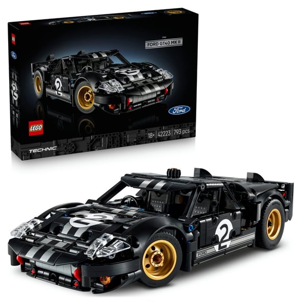 LEGO Technic 1966 Ford GT40 MKII racerbil 42223