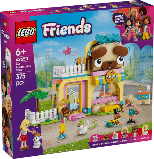 LEGO Friends Djurtillbehörsaffär 42650