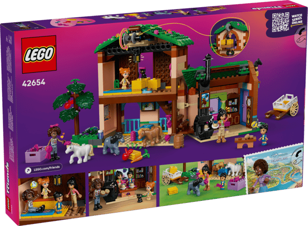 LEGO Friends Ponnygård och stall 42654