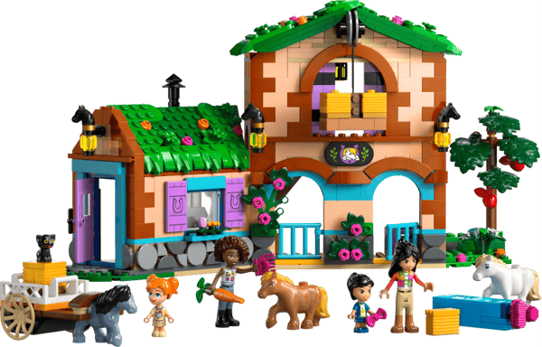 LEGO Friends Ponnygård och stall 42654