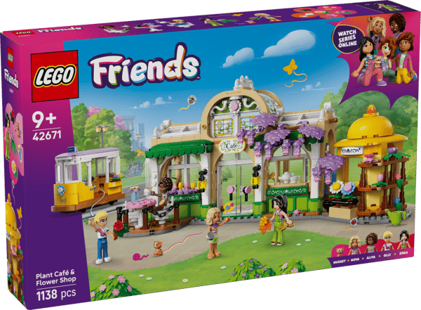 LEGO Friends Växtkafé och blomsteraffär 42671