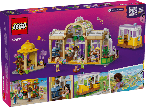 LEGO Friends Växtkafé och blomsteraffär 42671