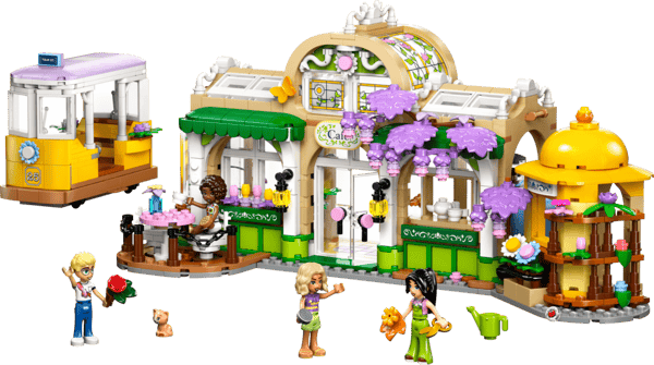 LEGO Friends Växtkafé och blomsteraffär 42671