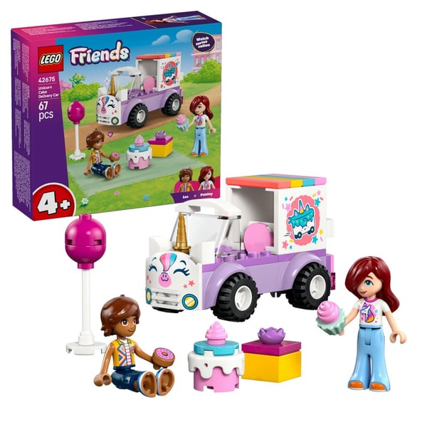 LEGO Friends 4+ Enhörningsbil för tårtleveranser 42675