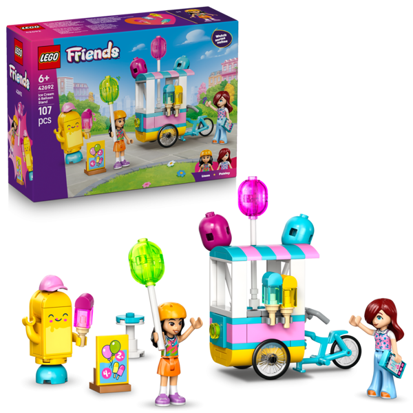 LEGO Friends Glass- och ballongstånd 42692