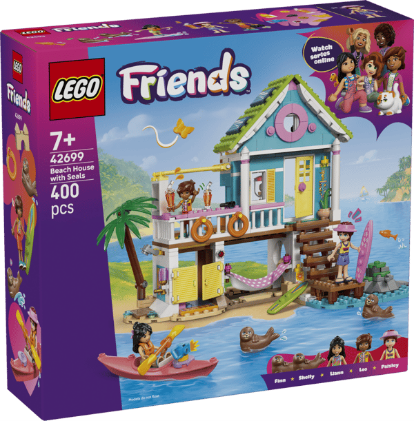 LEGO Friends Strandhus med sälar 42699