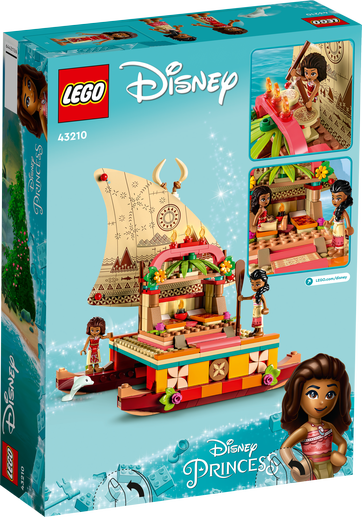 LEGO Disney Vaianas navigeringsbåt 43210