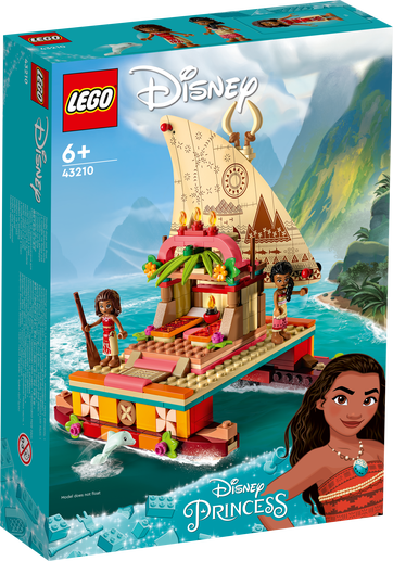 LEGO Disney Vaianas navigeringsbåt 43210