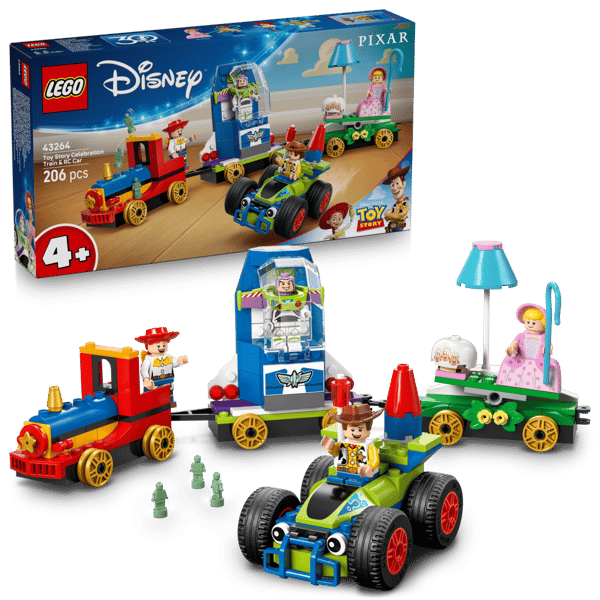 LEGO Disney 4+ Toy Story kalaståg och bilen RC 43264