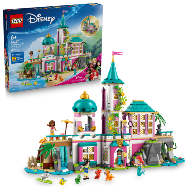 LEGO Disney Prinsesslott och kungliga husdjur 43267