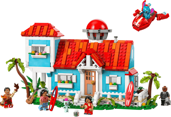 LEGO Disney Lilo och Stitch strandhus 43268