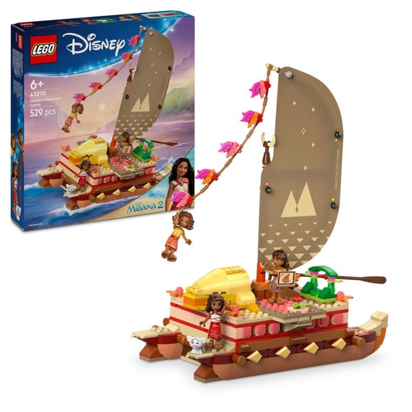 LEGO Disney Vaianas äventyrskanot 43270