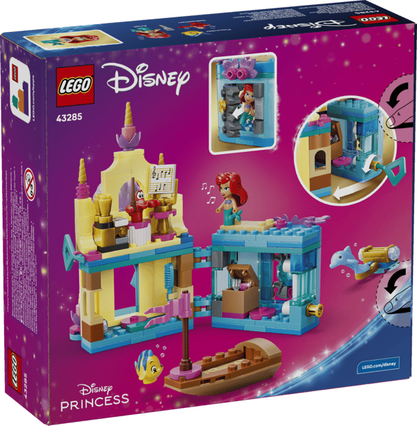 LEGO Disney Ariels magiska minipalats 43285