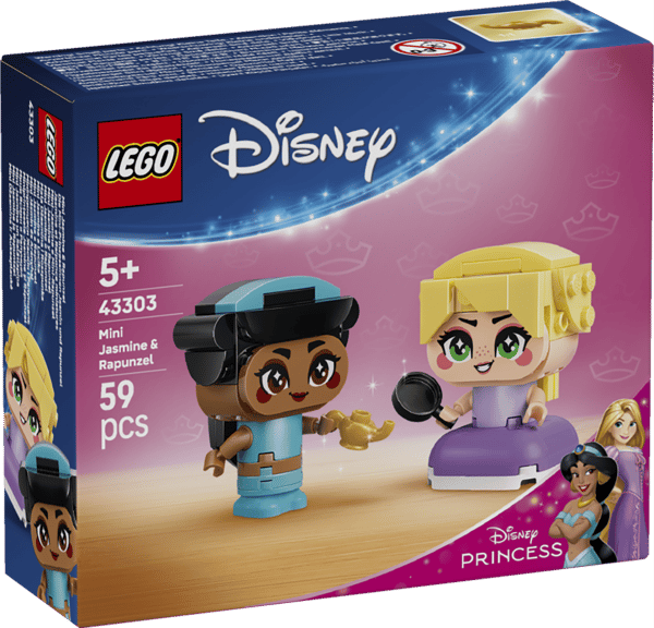 LEGO Disney Jasmine och Rapunzel i miniformat 43303