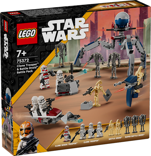 LEGO Star Wars Clone Trooper och Battle Droid Battle Pack 75372