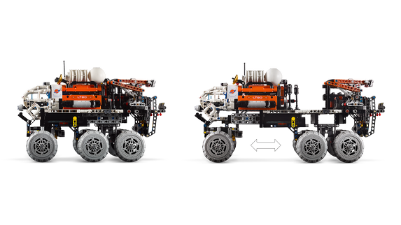 LEGO Technic Rover för utforskning på Mars 42180