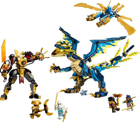 LEGO Ninjago Elementdraken mot kejsarinnans robot 71796
