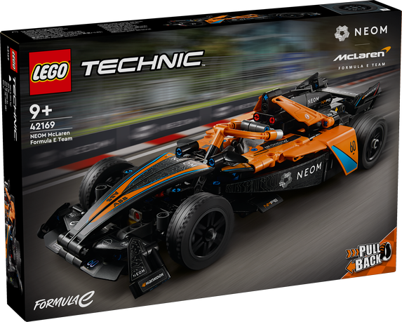 LEGO Technic NEOM McLaren Formula E racerbil 42169