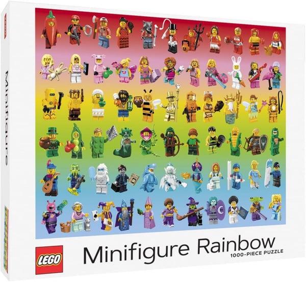 LEGO Minifigurregnbåge – Pussel med 1 000 bitar 5007643