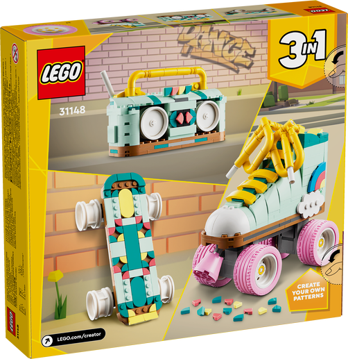 LEGO Creator Retrorullskridsko 31148