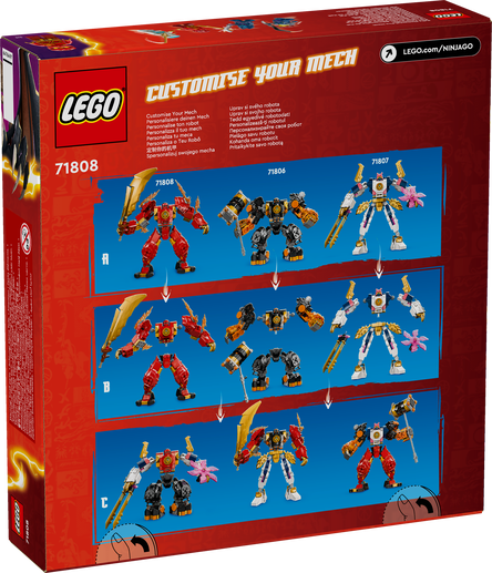 Lego Ninjago Kais elementeldrobot 71808