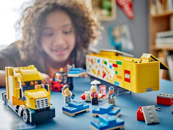 LEGO City Gul långtradare 60440
