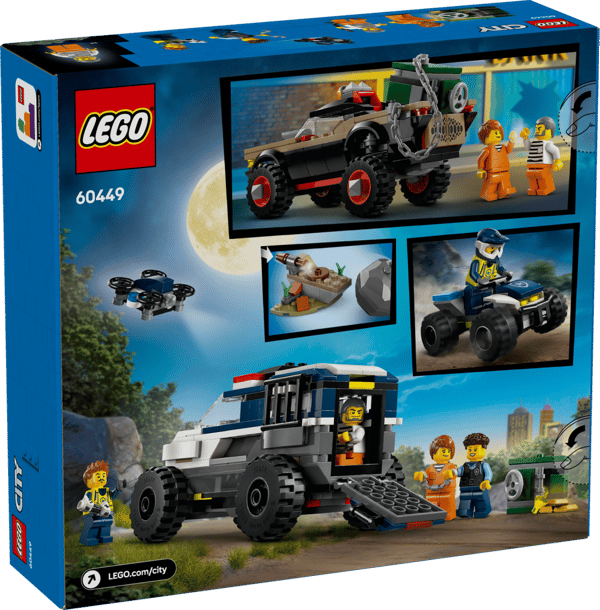 LEGO City Polisens terrängbilsjakt 60449