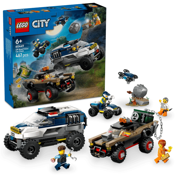 LEGO City Polisens terrängbilsjakt 60449