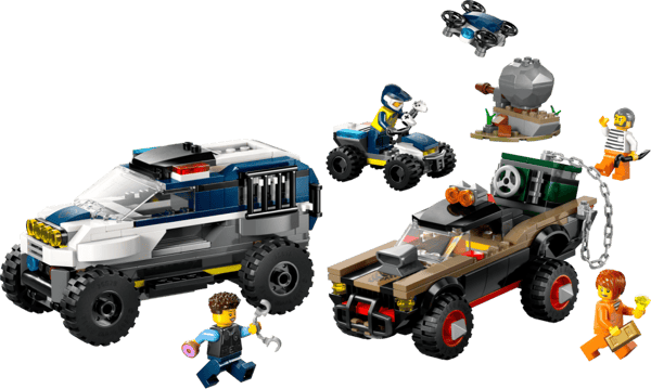 LEGO City Polisens terrängbilsjakt 60449