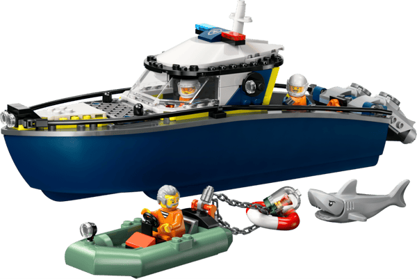 LEGO City Polisens båtjakt 60456