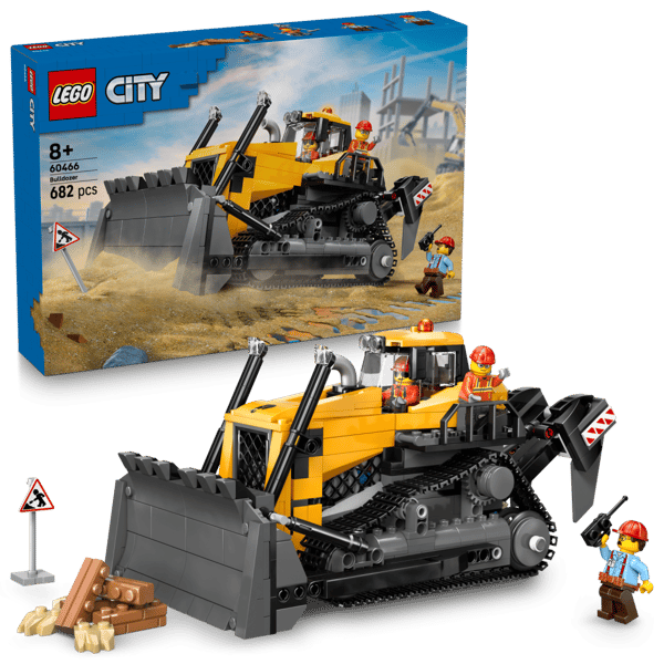LEGO City Gul bulldozer 60466