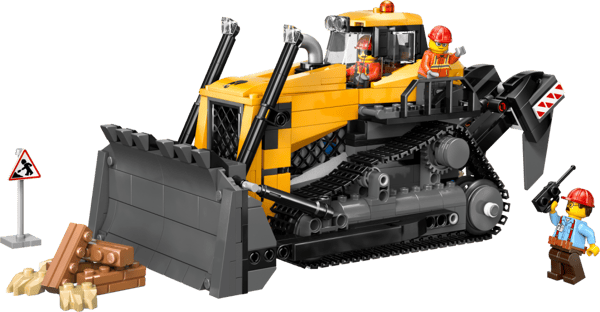 LEGO City Gul bulldozer 60466