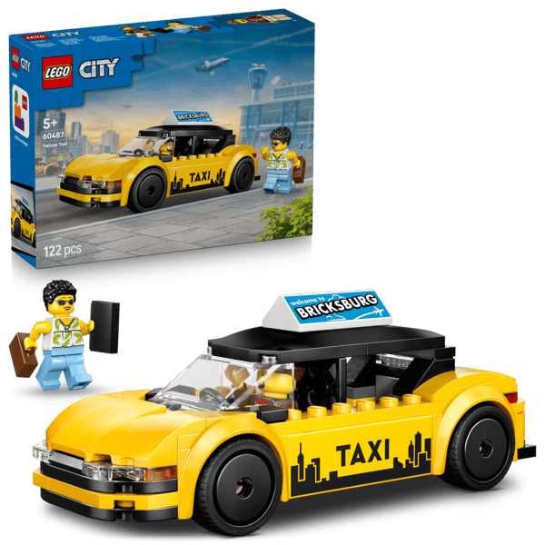 LEGO City Gul taxi 60487
