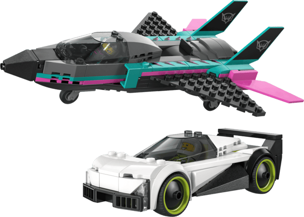 LEGO City Jetplan mot bil 60489