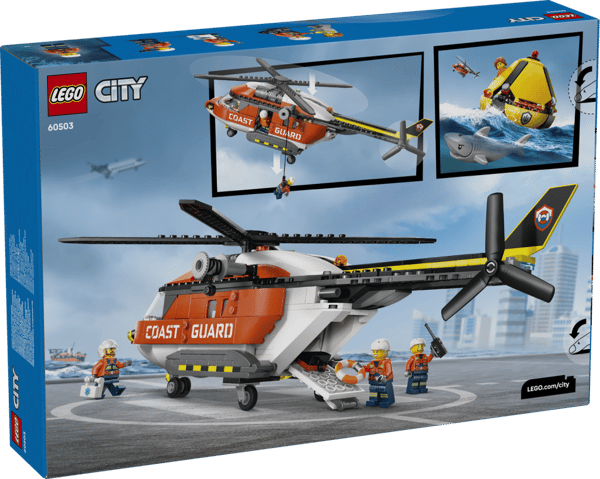 LEGO City Kustbevakningens helikopter 60503