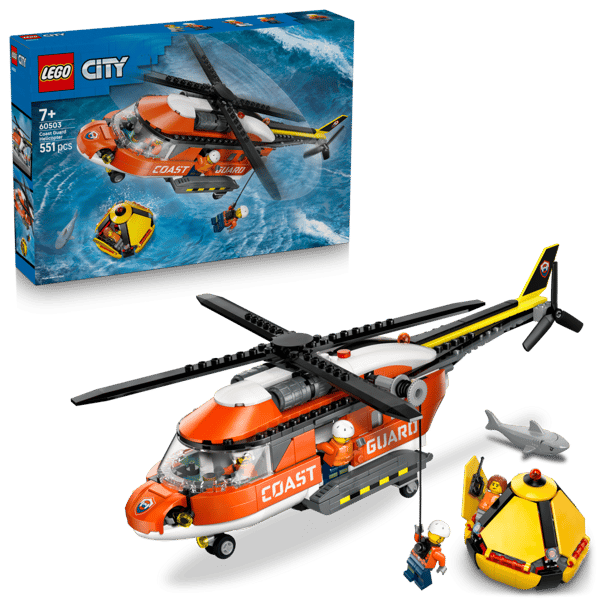 LEGO City Kustbevakningens helikopter 60503