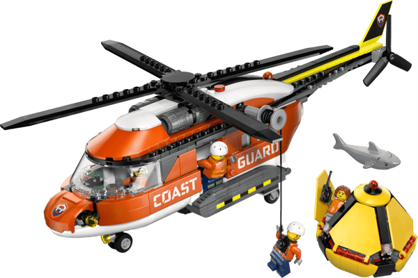 LEGO City Kustbevakningens helikopter 60503